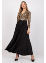 Glara Dress with leopard top