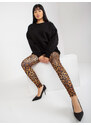 VITON Leggings-VI-LG-149.02P-black-beige