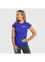 Női fitness póló Iron Aesthetics Fit, kék