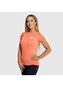 Női fitness póló Iron Aesthetics Fit, narancssárga