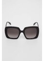 Alexander McQueen napszemüveg AM0378S fekete, női