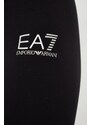 EA7 Emporio Armani legging fekete, női, nyomott mintás