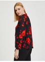 Red-black women's floral blouse ORSAY - Ladies