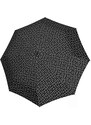 REISENTHEL DUOMATIC oda-vissza automata, fekete-szürke pipás esernyő RR7054