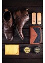 Gentlemen's Hardware Printworks cipőápoló készlet