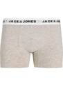 JACK & JONES Boxeralsók kék / tengerészkék / szürke melír / világospiros / fekete