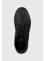 Caterpillar bőr cipő Hendon Fleece fekete