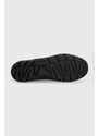 Caterpillar bőr cipő Hendon Fleece fekete