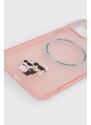 Karl Lagerfeld telefon tok iPhone 14 Plus 6,7'' rózsaszín