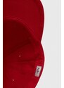 Pepe Jeans pamut baseball sapka Wally piros, nyomott mintás
