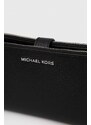 MICHAEL Michael Kors bőr pénztárca fekete, női