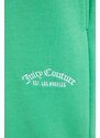 Juicy Couture melegítőnadrág zöld, sima