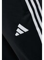 adidas Performance edzőnadrág Tiro 23 League fekete, nyomott mintás, HS7232