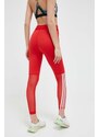 adidas Performance edzős legging Glam piros, női, nyomott mintás