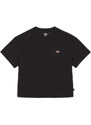 Dickies Oakport Cropped T-Shirt W - Nők - Rövid ujjú póló Dickies - Fekete - DK0A4Y8L-BLK