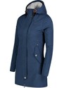 Nordblanc Kék női tavaszi softshell kabát FITTED