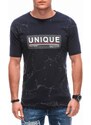 EDOTI Men's t-shirt S1793 - navy