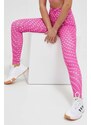 adidas Performance legging futáshoz Run Essential rózsaszín, mintás