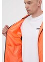 Mizuno kabát futáshoz Alpha narancssárga