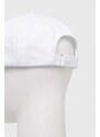 Calvin Klein pamut baseball sapka fehér, mintás