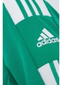 adidas Performance edzős pulóver Squadra 21 zöld, nyomott mintás
