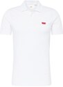 LEVI'S  Póló 'Housemark' vörösáfonya / fehér