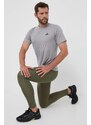 adidas Performance edzős legging Techfit zöld, sima