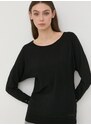 Guess pulóver ADELE könnyű, női, fekete, W2YR34 Z2V62
