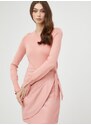 Guess pulóver ELINOR könnyű, női, rózsaszín, W2YR30 Z2V62