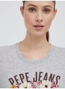 Pepe Jeans t-shirt női, szürke