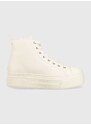 Armani Exchange bőr sneaker bézs, női, XDZ021 XV571 00894