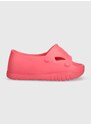 Tommy Jeans papucs FREEDOM FLATF POOL rózsaszín, női, éksarkú, EN0EN02145