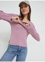 Abercrombie & Fitch pulóver könnyű, női, lila