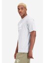 New Balance t-shirt szürke, férfi, nyomott mintás