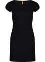 Nordblanc Fekete női ruha WAISTLINE