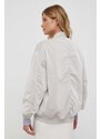 Calvin Klein bomber dzseki női, szürke, átmeneti