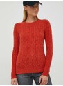 Polo Ralph Lauren kasmír pulóver könnyű, narancssárga