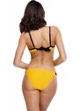 MARKO COLLECTION Sárga push-up bikini dekoratív csíkokkal a dekoltázsnál Electra Saffron M-542 (3)