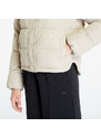 Női pufi-dzseki Calvin Klein Jeans Monologo Non Down Sherpa Jacket Plaza Taupe