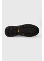 Caterpillar velúr cipő LEVERAGE fekete, férfi, P725150