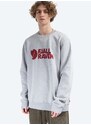 Fjallraven pamut melegítőfelső Logo Sweater M F84142 2-999 szürke, férfi, nyomott mintás, F84144