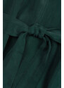 RUHA GANT RELAXED UTILITY SHIRT DRESS zöld 34