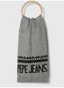 Pepe Jeans sál szürke, női, mintás