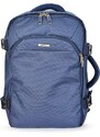 BONTOUR kék,kézipoggyász méretű utazó hátizsák BO2115