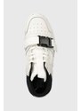 Tommy Jeans sportcipő TJM BASKET LEATHER BUCKLE MID fehér, EM0EM01288