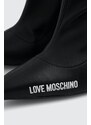 Love Moschino csizma SPILLO95 fekete, női, tűsarkú, JA26109G0HIEZ000
