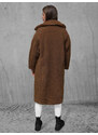 Női kabát barna OZONEE O/Z01