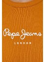 Pepe Jeans pamut póló Wendys narancssárga