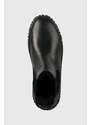 Gant bőr csizma Snowmont fekete, női, téliesített, platformos, 27551372.G00