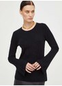 By Malene Birger gyapjú pulóver női, fekete